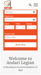 Mobile Screenshot of legianguesthouse.com